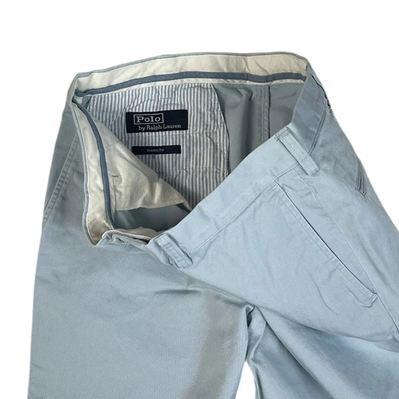 MJ242 Men’s Polo Ralph Lauren Designer Classic Fit Chino Pants 34x34 - Picture 3 of 5